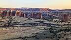 Sunrise over the Upper Cathedral Valley